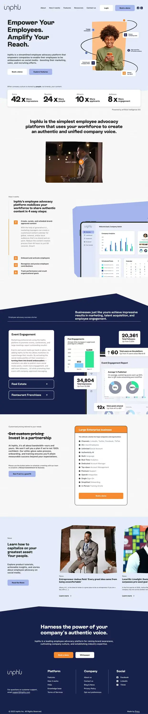 Inphlu website by Proxy